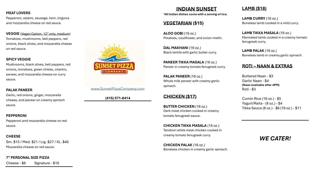 Sunset Pizza